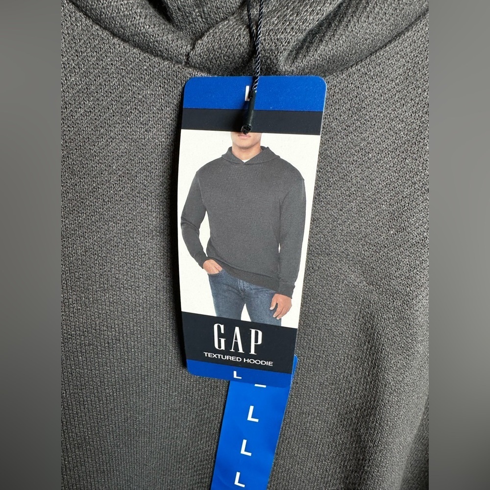 GAP Charcoal Hoodie for Men - Picture 2 of 6
